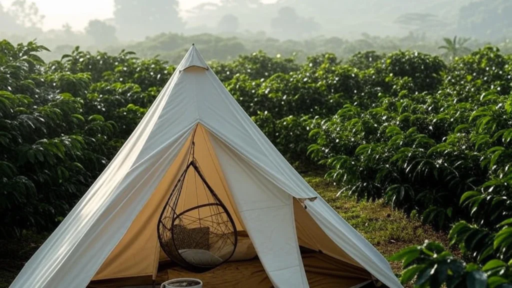 Pengalaman Glamping di Kebun Kopi: Liburan Santai yang Tak Terlupakan