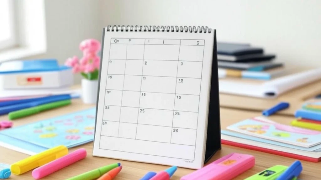Membuat Kalender Estetik: Kreativitas dan Organisasi dalam Satu Tangan
