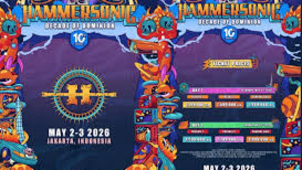 Tiket Presale Festival Hammersonic 2026 Ludes dalam Hitungan Menit