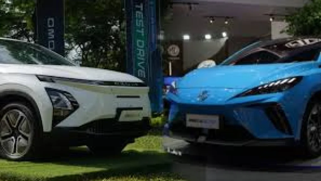 Perbandingan Dua SUV Listrik Terjangkau: Geely EX5 vs Omoda 5 EV