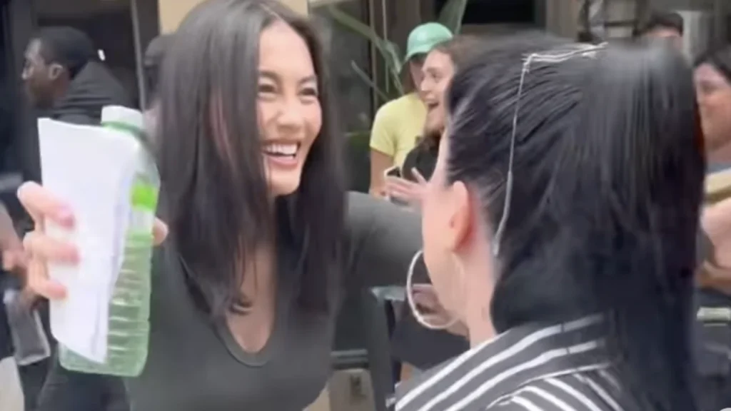 Agnez Mo Rayakan Ulang Tahun ke-39 di Lokasi Syuting