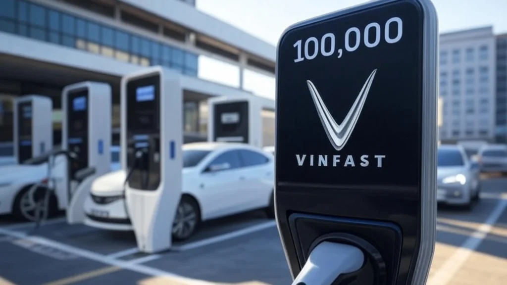 VinFast Siapkan 100.000 Stasiun Pengisian Daya untuk Kendaraan Listrik di Indonesia