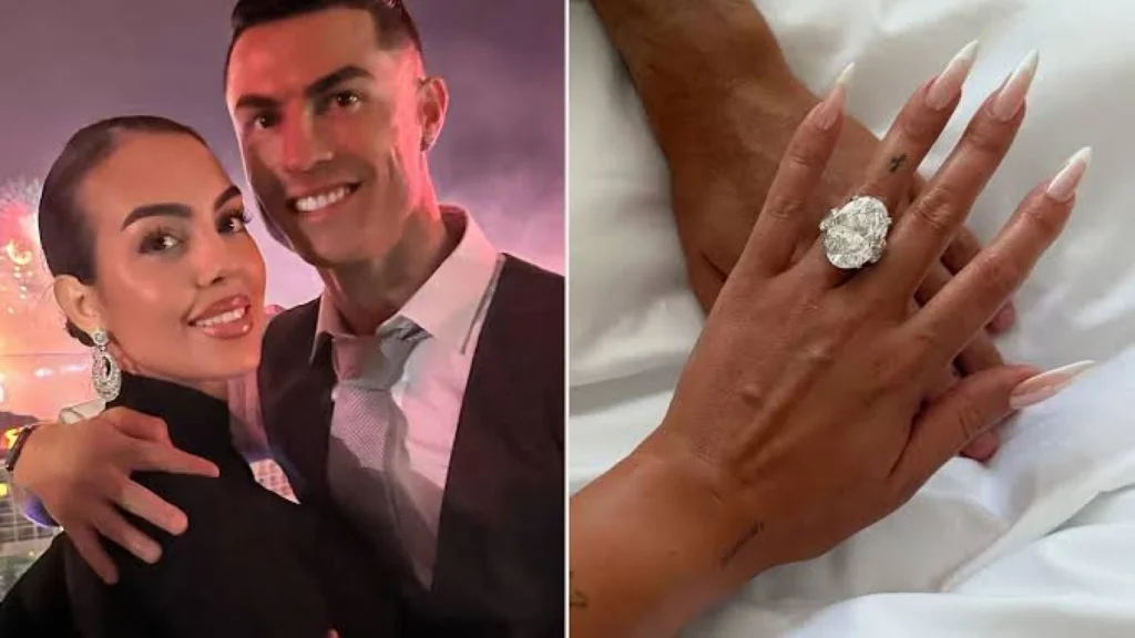 Cristiano Ronaldo Melamar Georgina Rodriguez dengan Cincin Berlian Megah