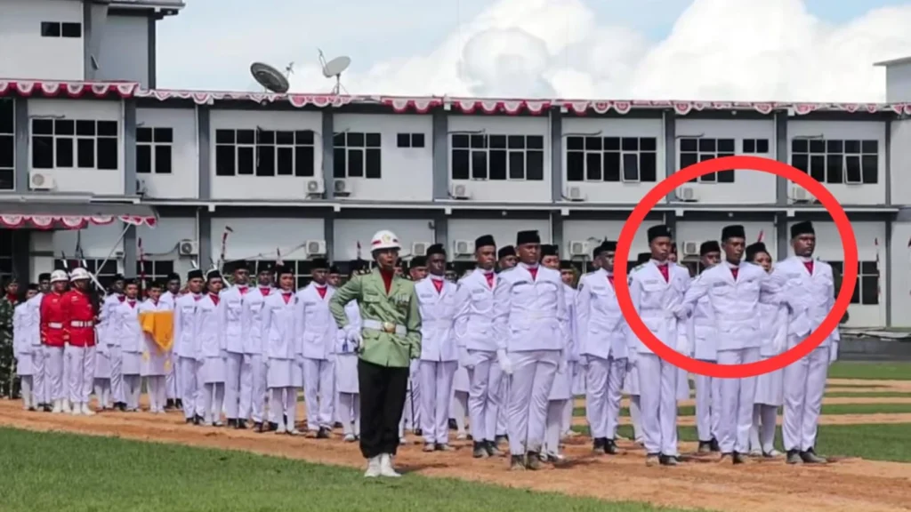 Aksi Heroik Anggota Paskibraka Papua Barat Daya Saat HUT RI ke-80
